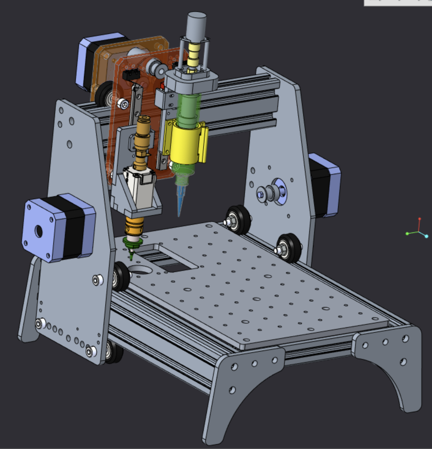 ACTIVIS 桌面贴片机实物图